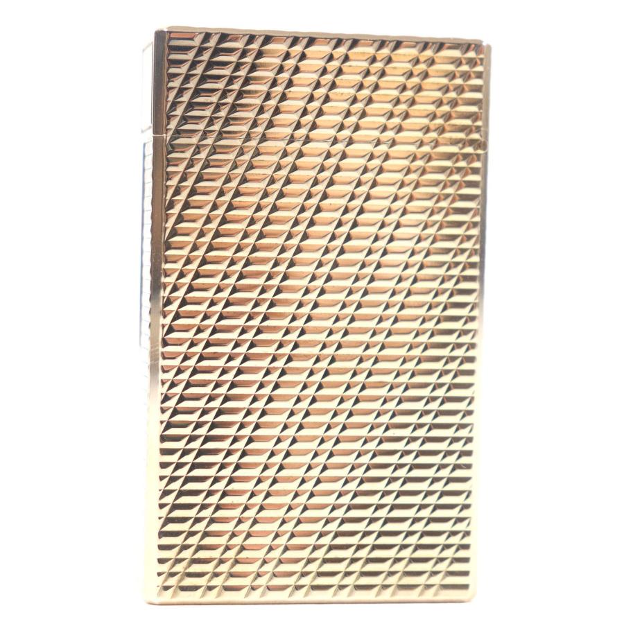 未使用 S.T. Dupont デュポン ボールペン ゴールド 格子柄 スクエア 外装極美品□Dupont デュポン ライン1 ロング チェック柄 スクエア