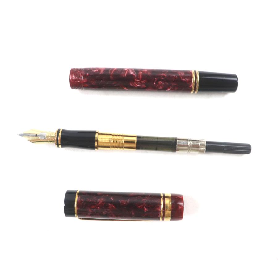 良品▽PARKER パーカー デュオフィールド マーブルレッド