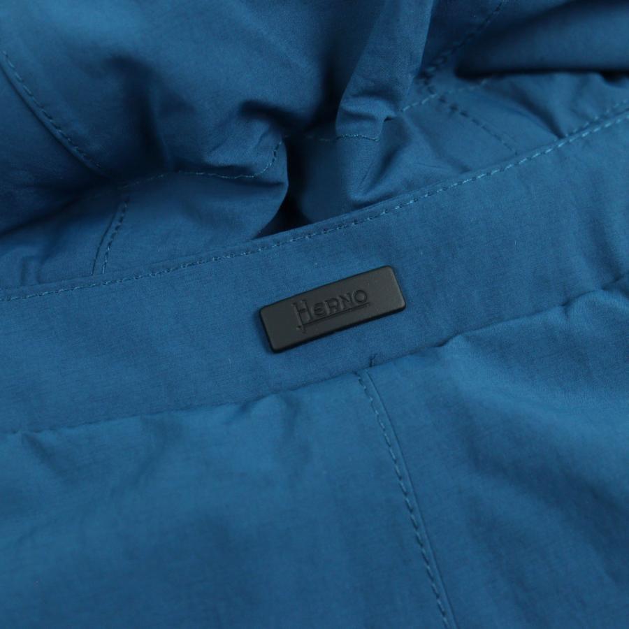 HERNO 未使用品○Herno ヘルノ IM0207U 撥水 フーデッド 比翼仕立て  