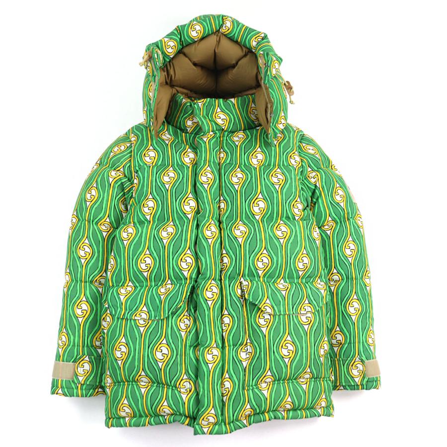 GUCCI × THE NORTH FACE / ダウンジャケット/XS/ナイロン/CRM/648858 極美品○GUCCI×THE NORTH FACE グッチ×ザ・ノースフェイス 21SS 648858