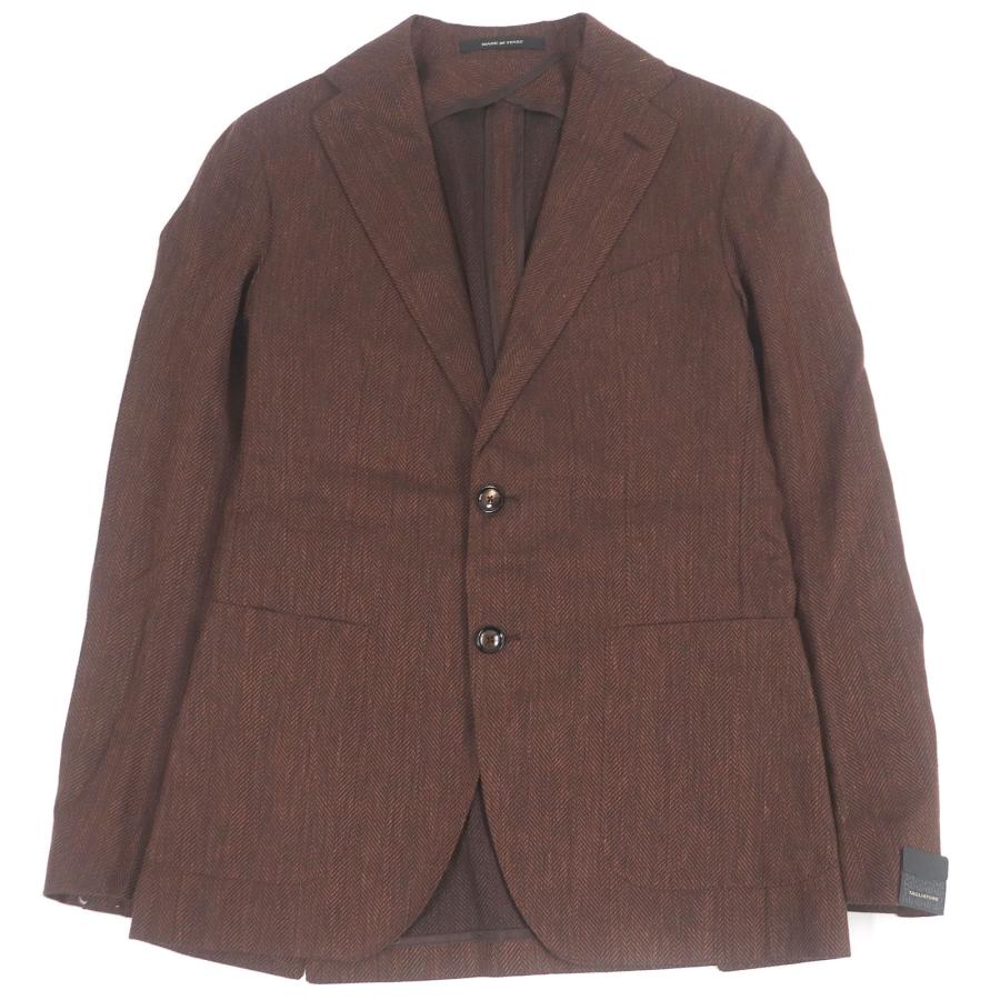 未使用品□TAGLIATORE タリアトーレ 1SMC22K リネン混 シングル 