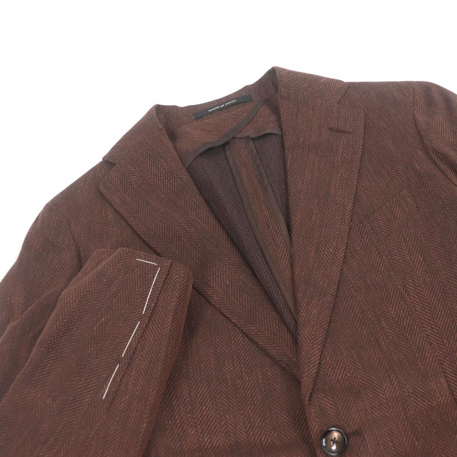 未使用品□TAGLIATORE タリアトーレ 1SMC22K リネン混 シングル 