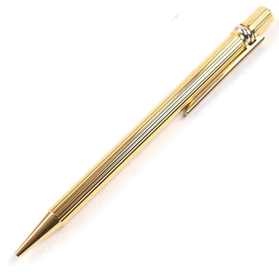 Cartier（カルティエ） 極美品○Cartier トリニティ ロゴ刻印 ツイスト