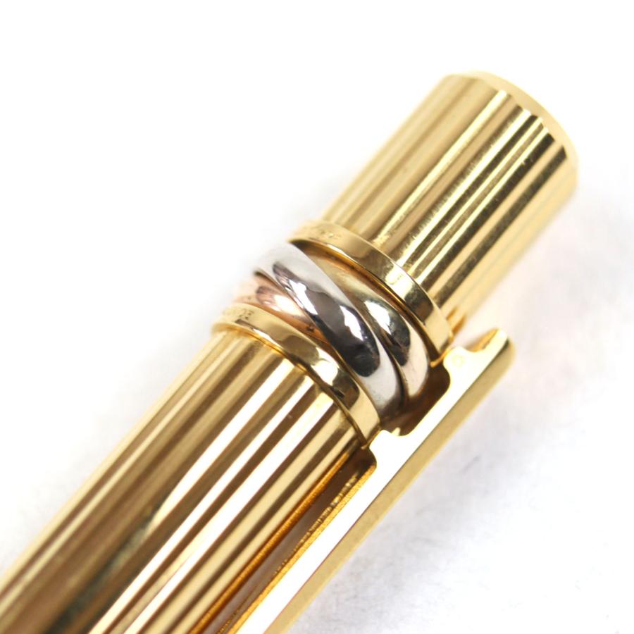 Cartier（カルティエ） 極美品○Cartier トリニティ ロゴ刻印 ツイスト