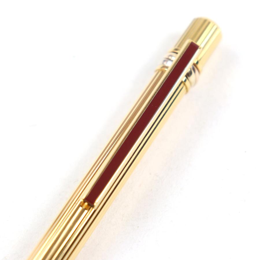 Cartier / カルティエ トリニティ ボールペン ツイスト式 マスト Cartier（カルティエ） 極美品○Cartier トリニティ ロゴ刻印 ツイスト