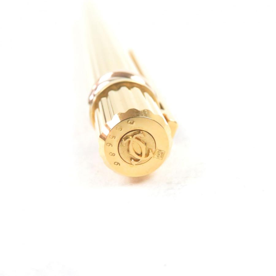 Cartier（カルティエ） 極美品○Cartier トリニティ ロゴ刻印 ツイスト