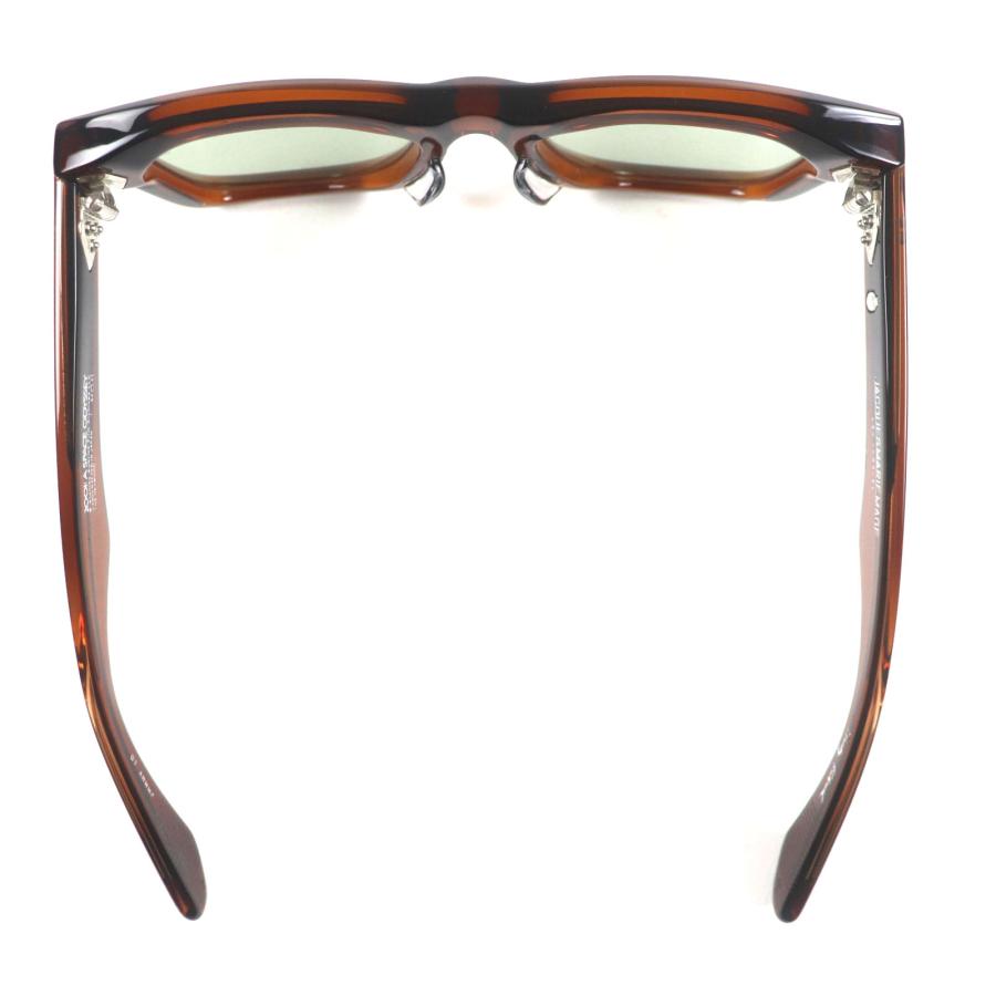 極美品▼JACQUESMARIEMAGE ジャックマリーマージュ JMMHY1D HEYWOOD HICKORY 世界限定350本 278/350 サングラス クリアブラウン 52□21 箱・保存袋・ケース付き 日本製 メンズ 極美品▽ジャックマリーマージュ JMMHY1D HEYWOOD HICKORY 世界限定350