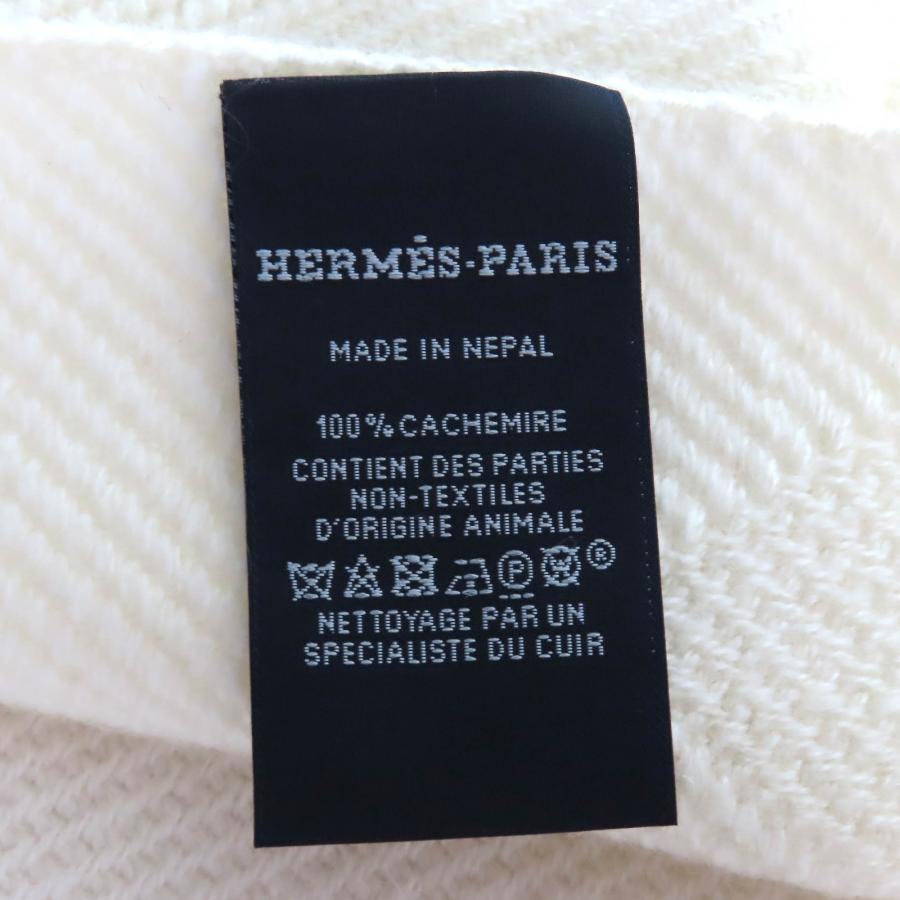 HERMES（エルメス） 極美品△HERMES シェヴロンズーム カシミヤ100 