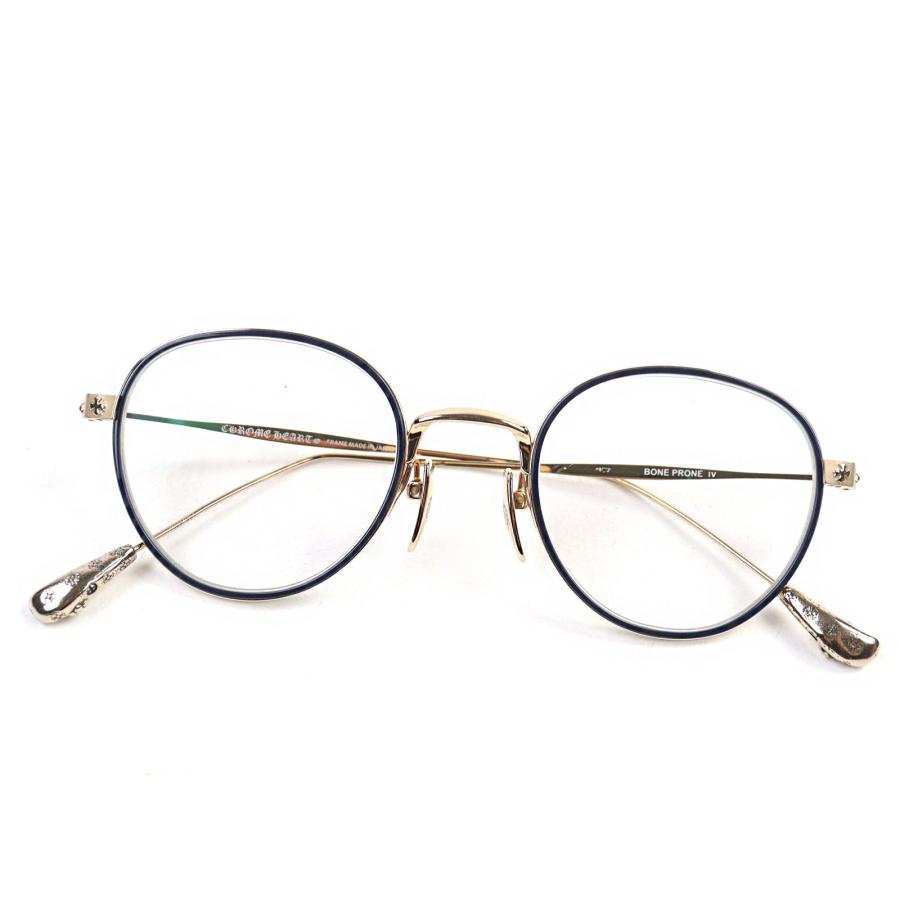 良品○CHROME HEARTS クロムハーツ BONE PRONE CHクロス ボストン  