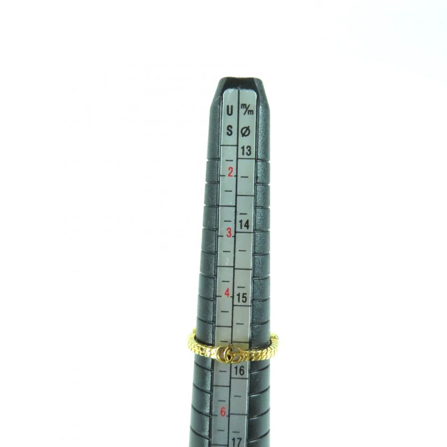 GUCCI（グッチ） 極美品☆GUCCI 702585 ダブルG ラインストーン F