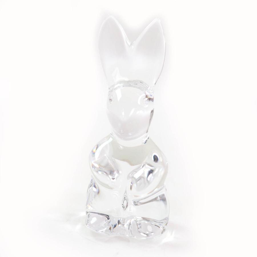 Baccarat 置物　クリスタルガラス　うさぎ バカラ（Baccarat） 極美品☆Baccarat クリスタルガラス ウサギ 兎