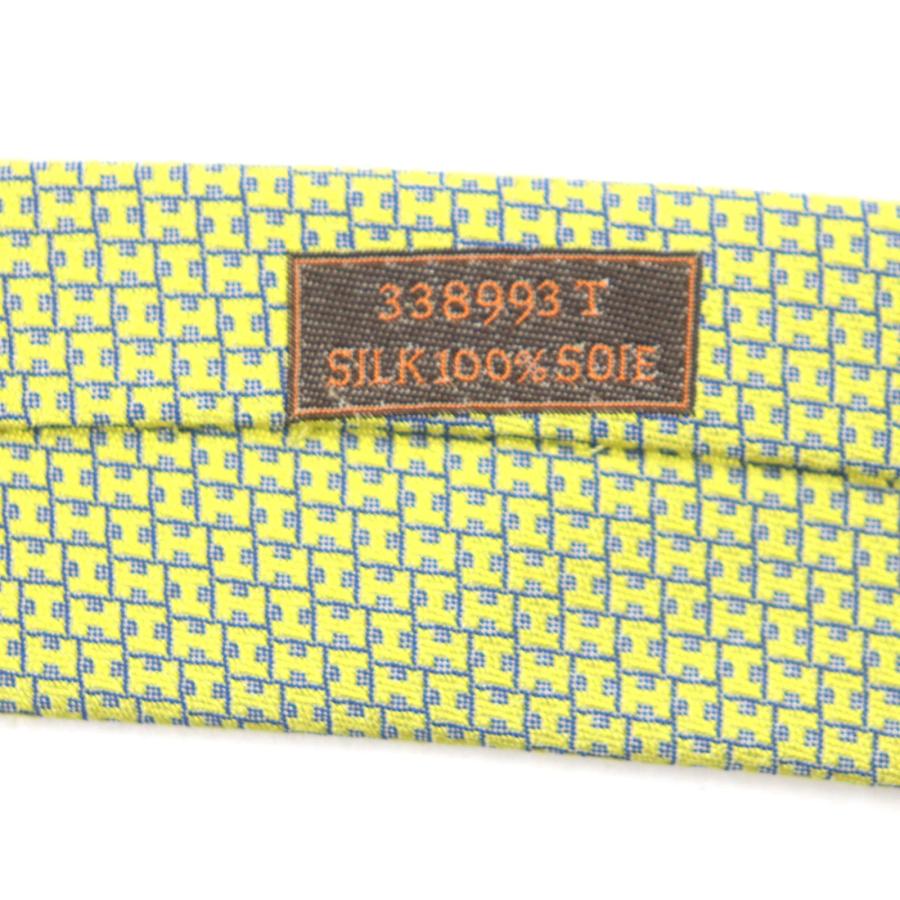 HERMES（エルメス） 極美品▽HERMES シルク100% Hモチーフ 総柄
