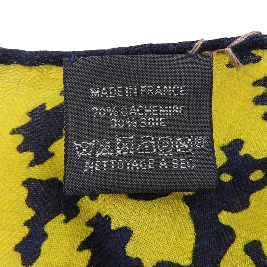HERMES（エルメス） 未使用品△HERMES ロザンジュGM カシミヤ シルク混