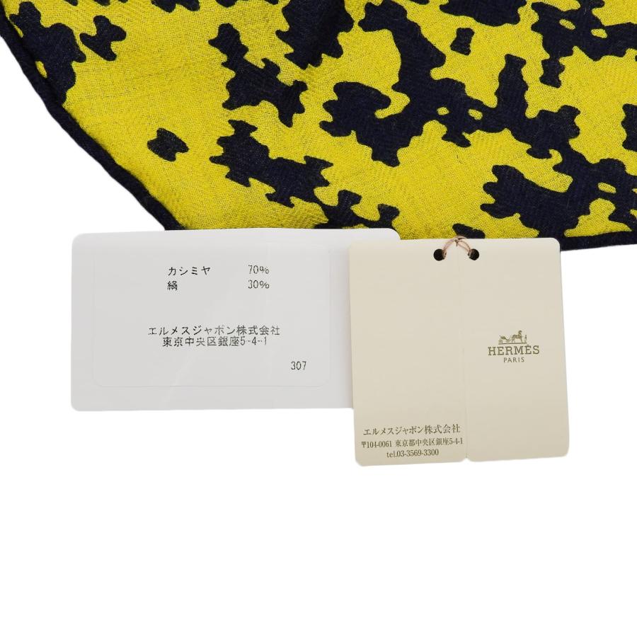 HERMES（エルメス） 未使用品△HERMES ロザンジュGM カシミヤ シルク混