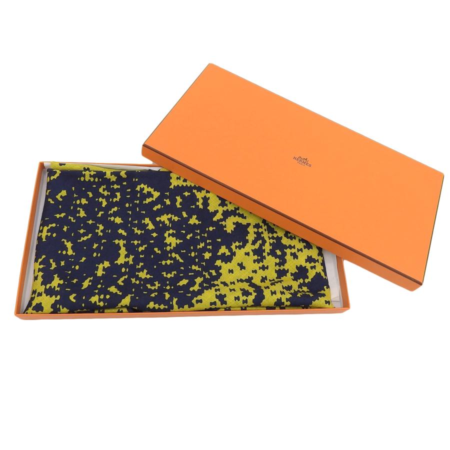 HERMES（エルメス） 未使用品△HERMES ロザンジュGM カシミヤ シルク混