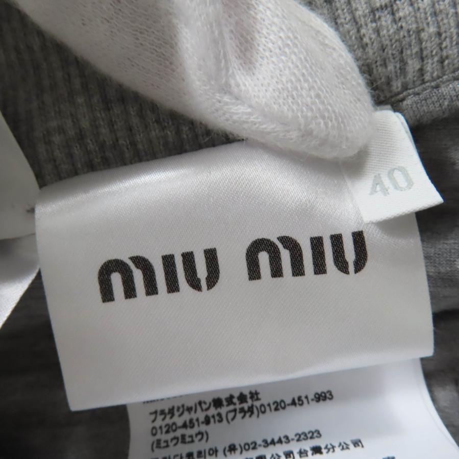 miu miu（ミュウミュウ） 極美品☆MIUMIU 2024年製 MJP335 コットン100