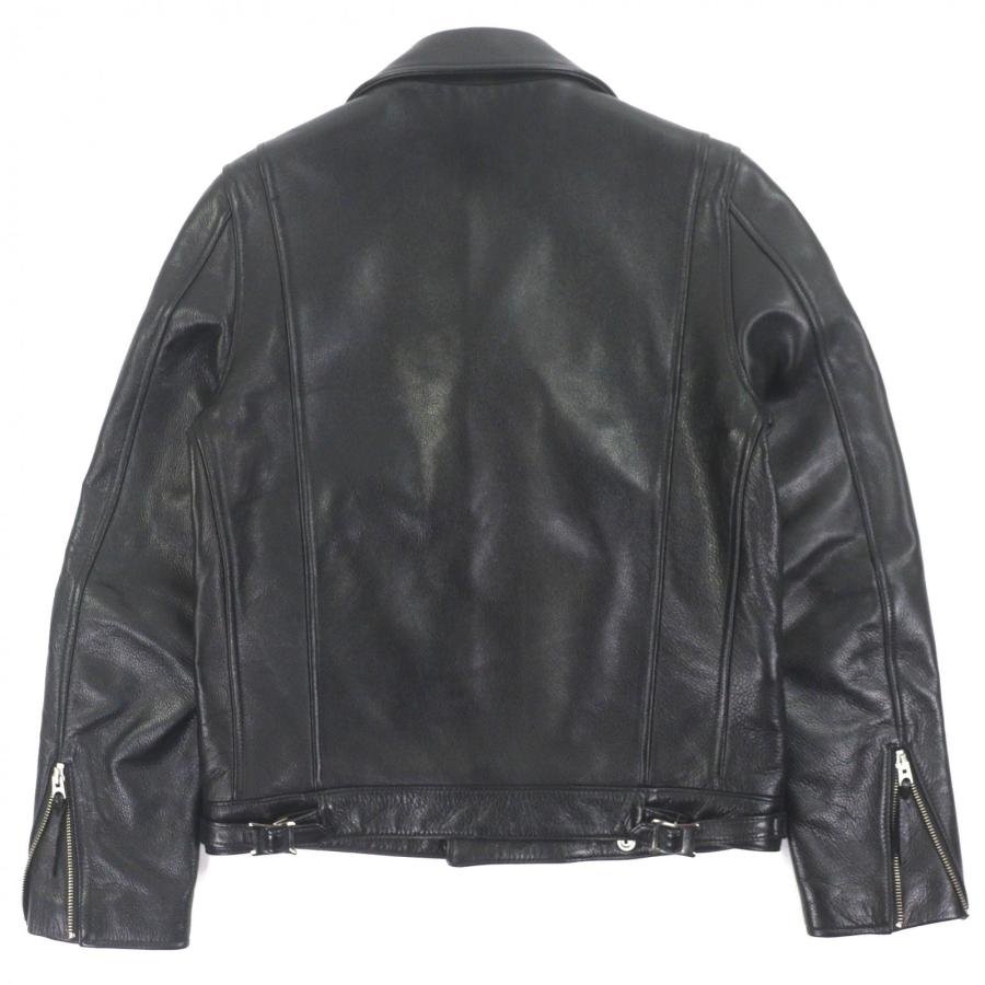 美品▽Y'2 LEATHER ワイツーレザー SR-39 牛革 ステアオイル ダブル