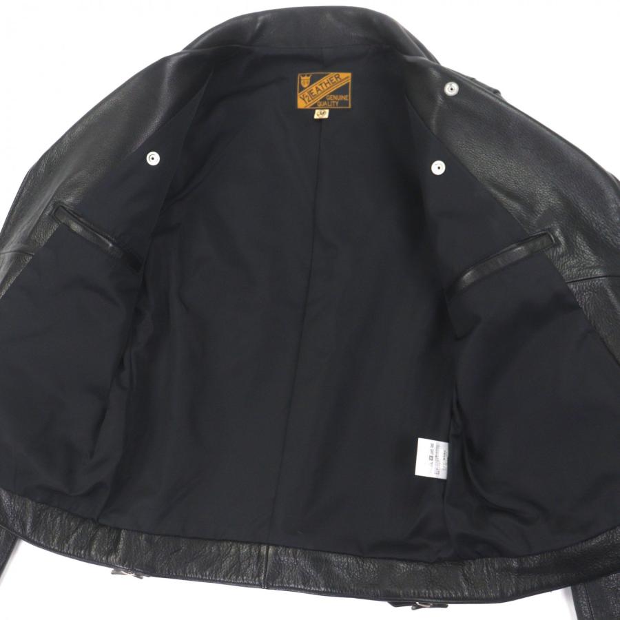 美品▽Y'2 LEATHER ワイツーレザー SR-39 牛革 ステアオイル ダブル