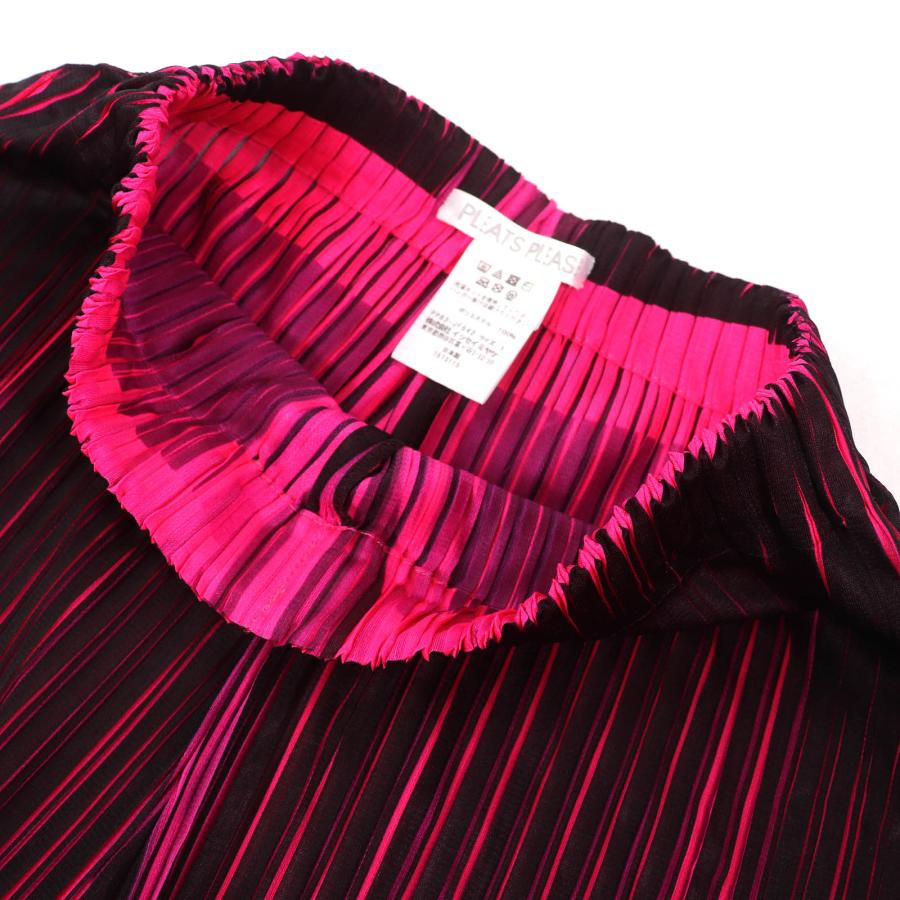 極美品△PLEATS PLEASE プリーツプリーズ イッセイミヤケ ハイネック