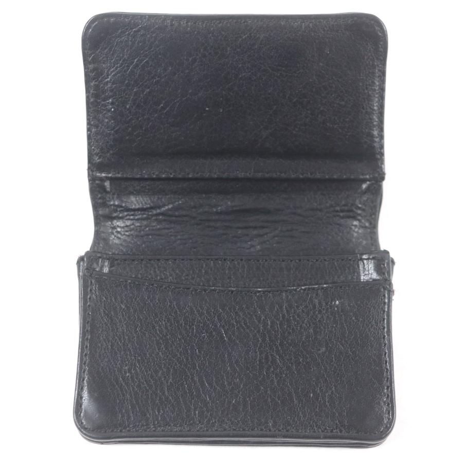 良品□CHROME HEARTS クロムハーツ レザー スクロールラベル ロゴ