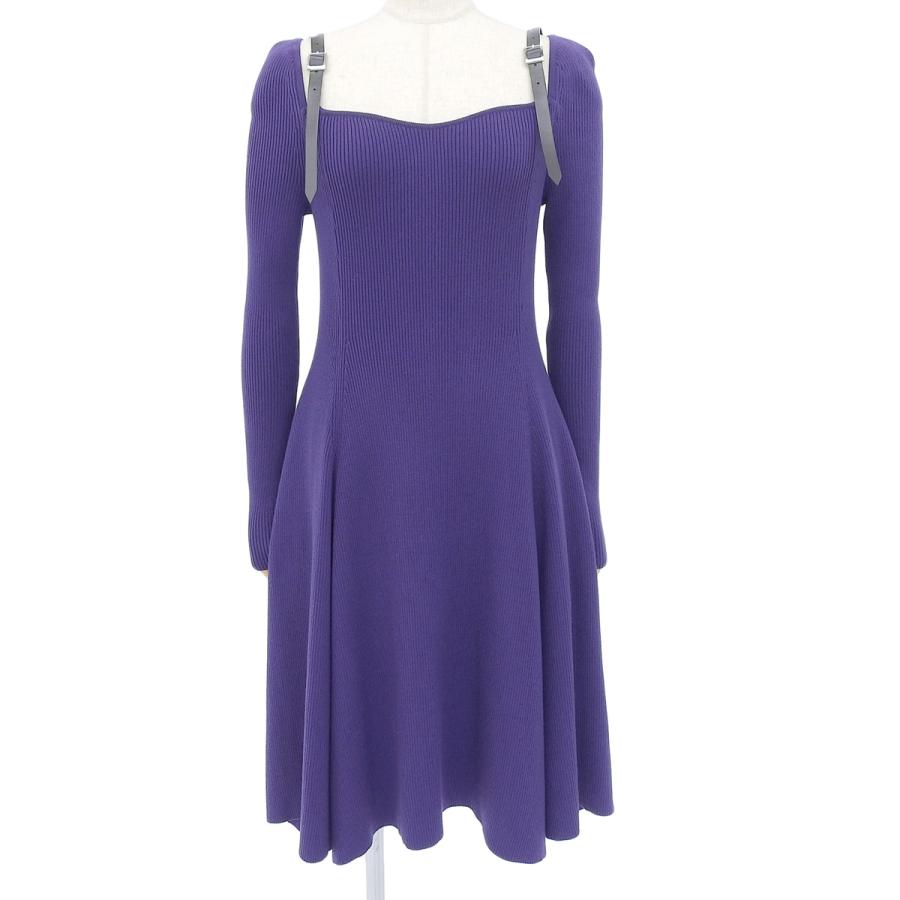 レディース 24年 美品 ADEAM ワンピース ChamberDress ミッドナイト 2