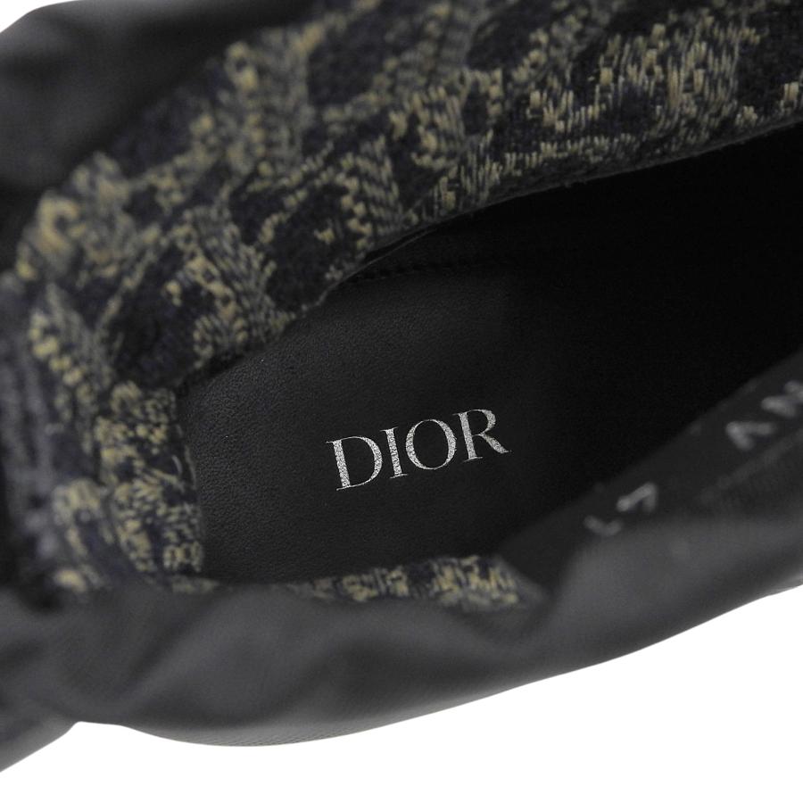 Dior HOMME 未使用品△DIOR ディオール オム レザー キャンバス