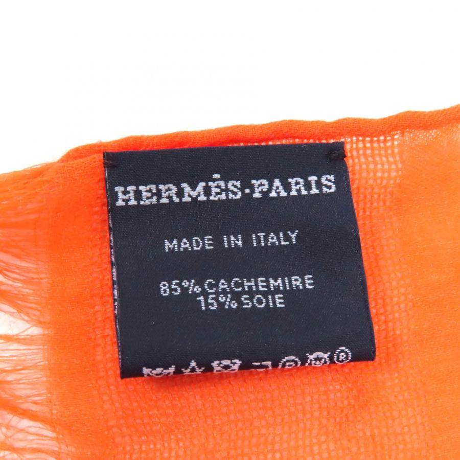 HERMES（エルメス） 極美品☆HERMES カレ110 カシミヤ シルク混