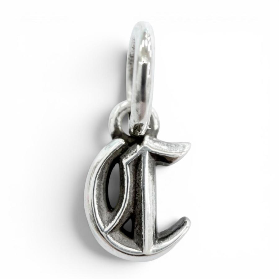 極美品◇CHROME HEARTS クロムハーツ 925 STACK ALPHABET イニシャル C