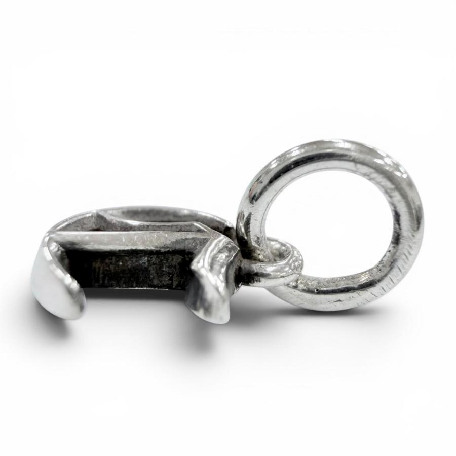 極美品◇CHROME HEARTS クロムハーツ 925 STACK ALPHABET イニシャル C
