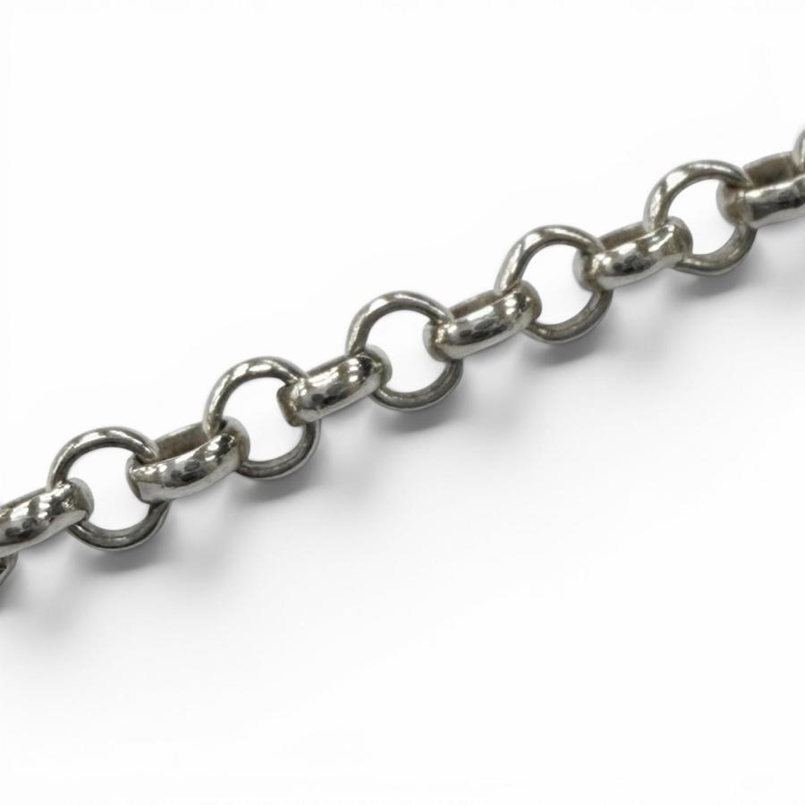 美品▽CHROME HEARTS クロムハーツ NECKCHAIN R20 ロールチェーン 925