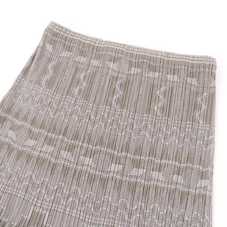 極美品☆PLEATS PLEASE プリーツプリーズ イッセイミヤケ 幾何学模様