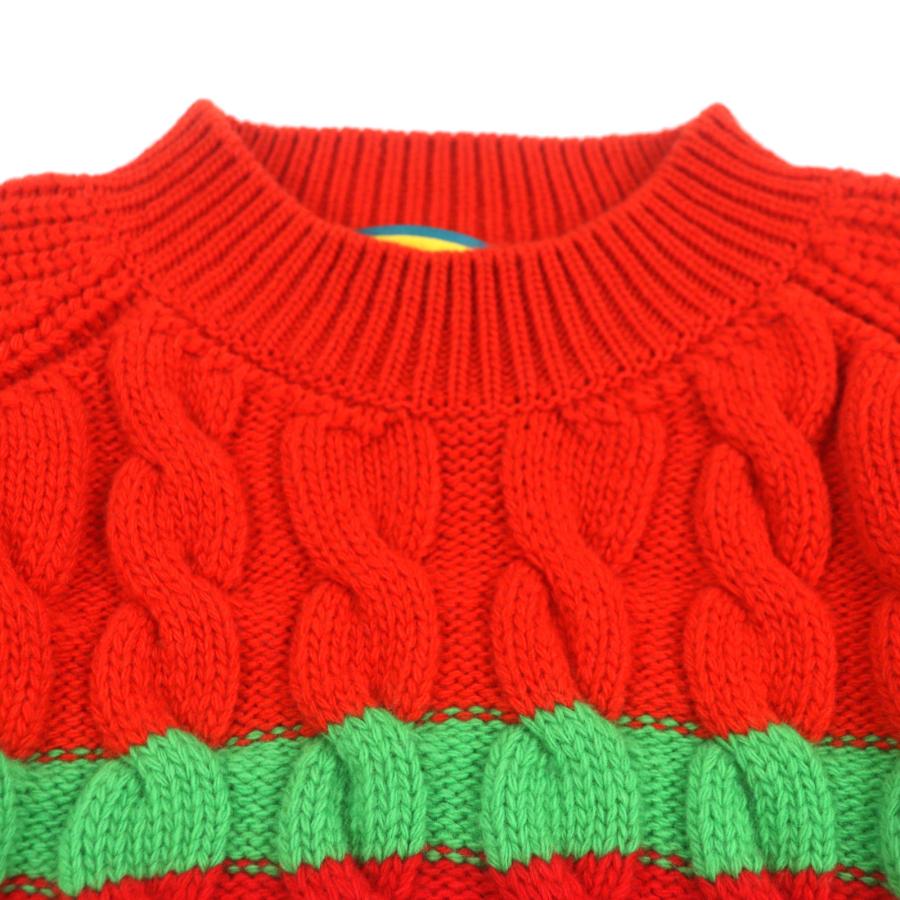 未使用品▽グッチ アディダス 717722 ウェブライン ウール モヘア