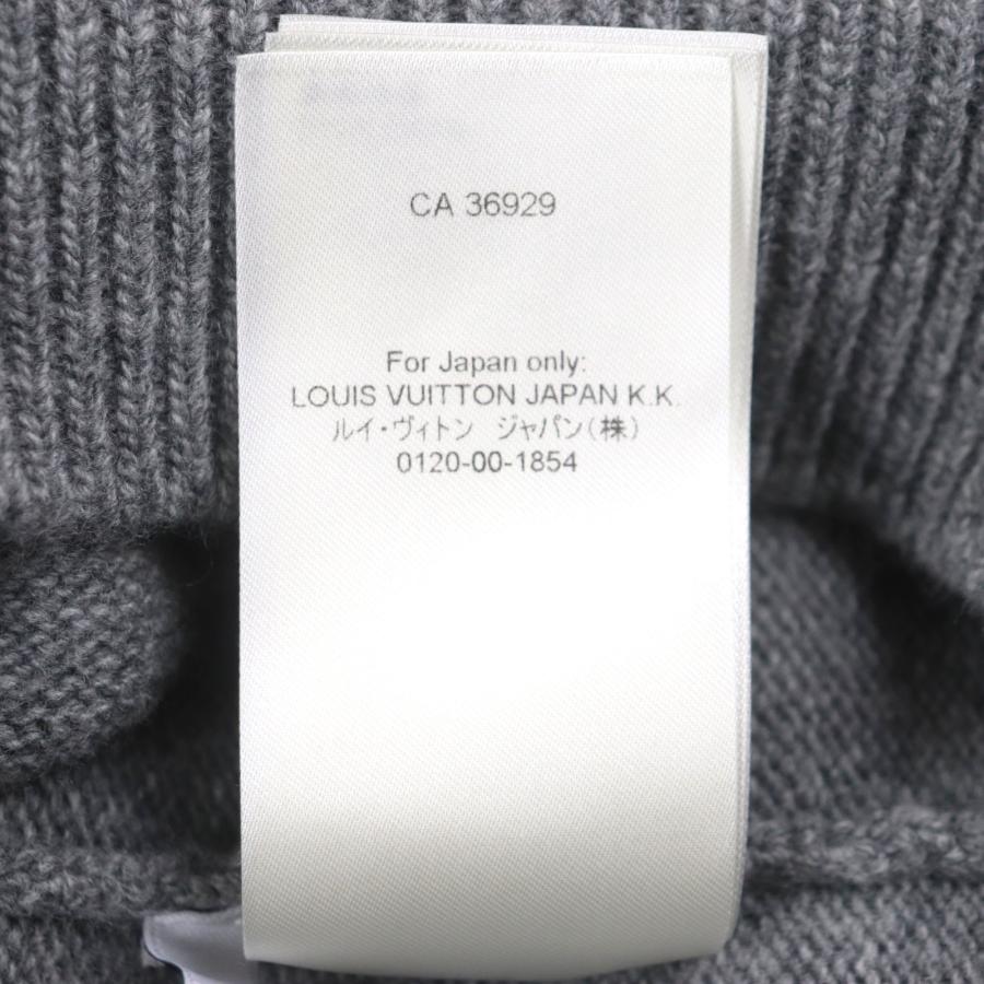 美品▼LOUIS VUITTON ルイヴィトン 22SS タイガーインタルシア ウール100% Amen Break クルーネック ニットセーター S 正規品 メンズ_8