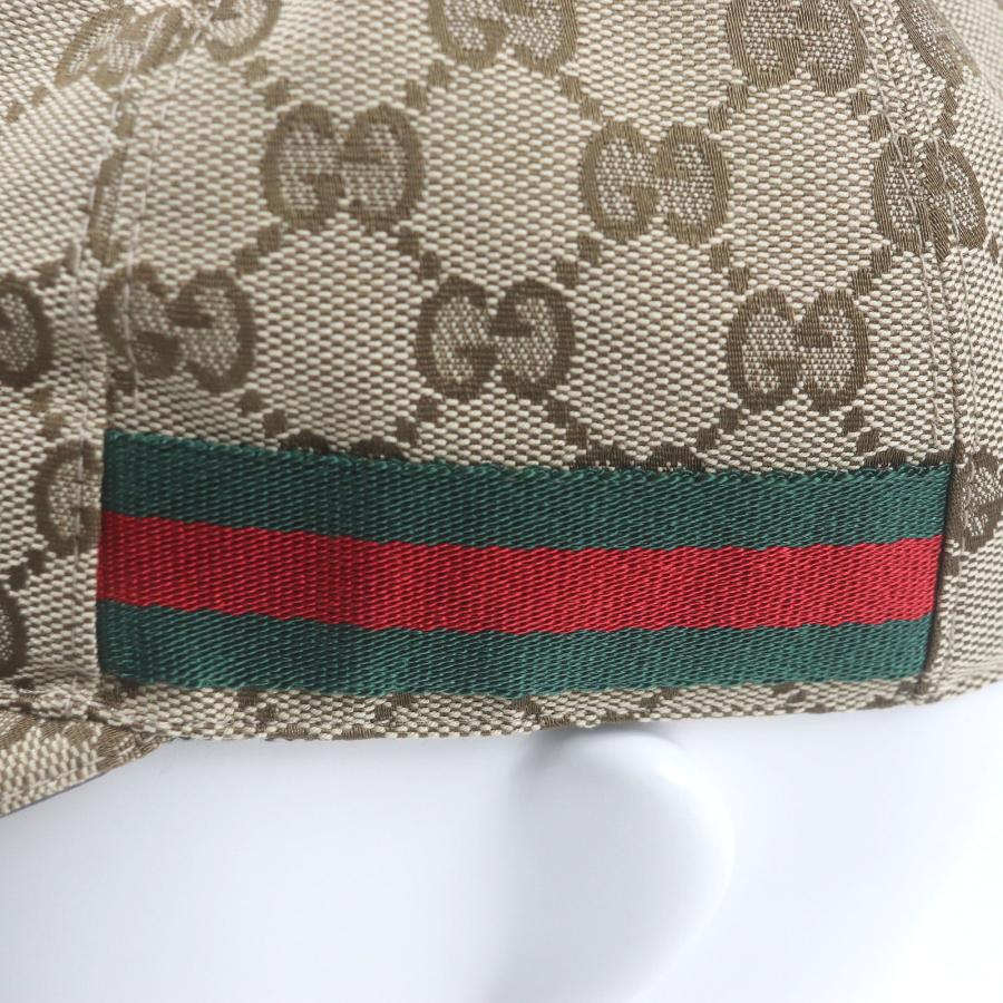 GUCCI（グッチ） 極美品□GUCCI 200035 GGキャンバス ウェブライン