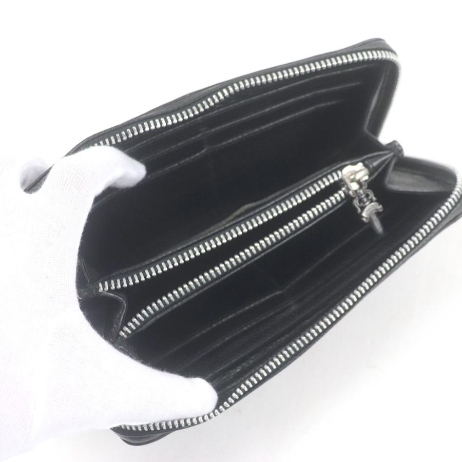 美品□CHROME HEARTS クロムハーツ REC F ZIP レザー 3セメタリー