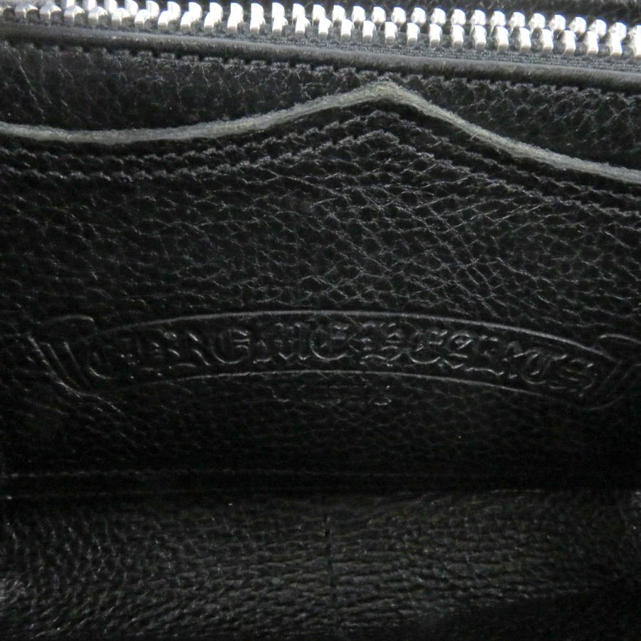 美品□CHROME HEARTS クロムハーツ REC F ZIP レザー 3セメタリー