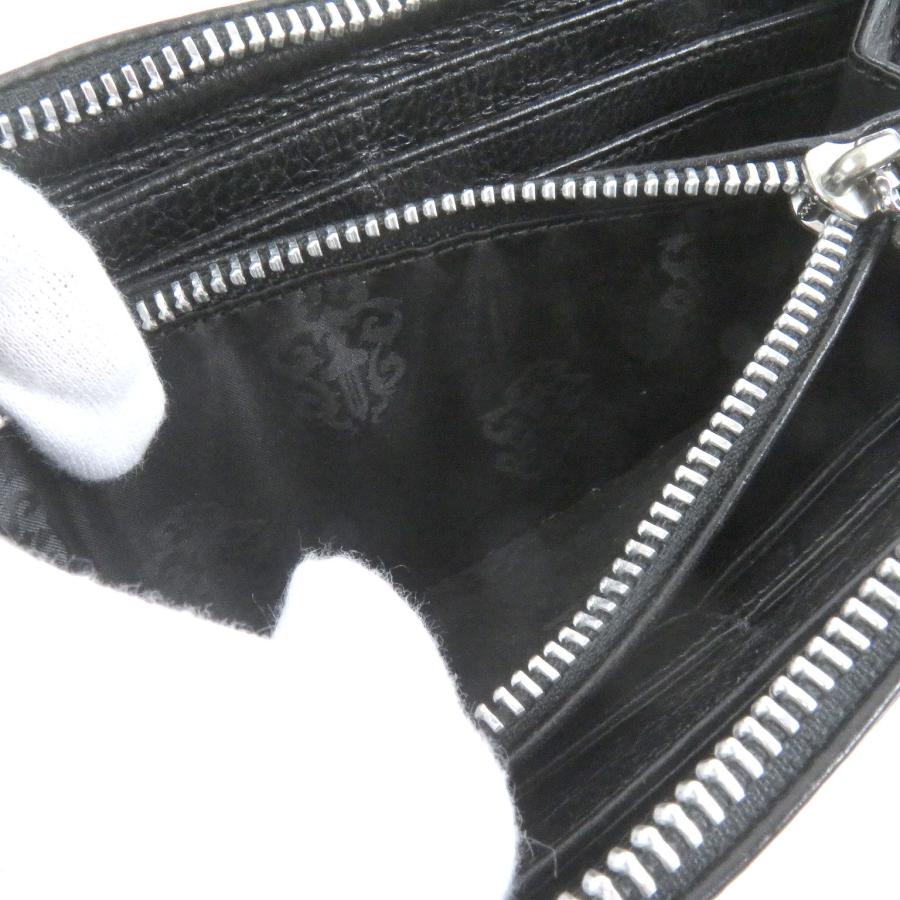 美品□CHROME HEARTS クロムハーツ REC F ZIP レザー 3セメタリー