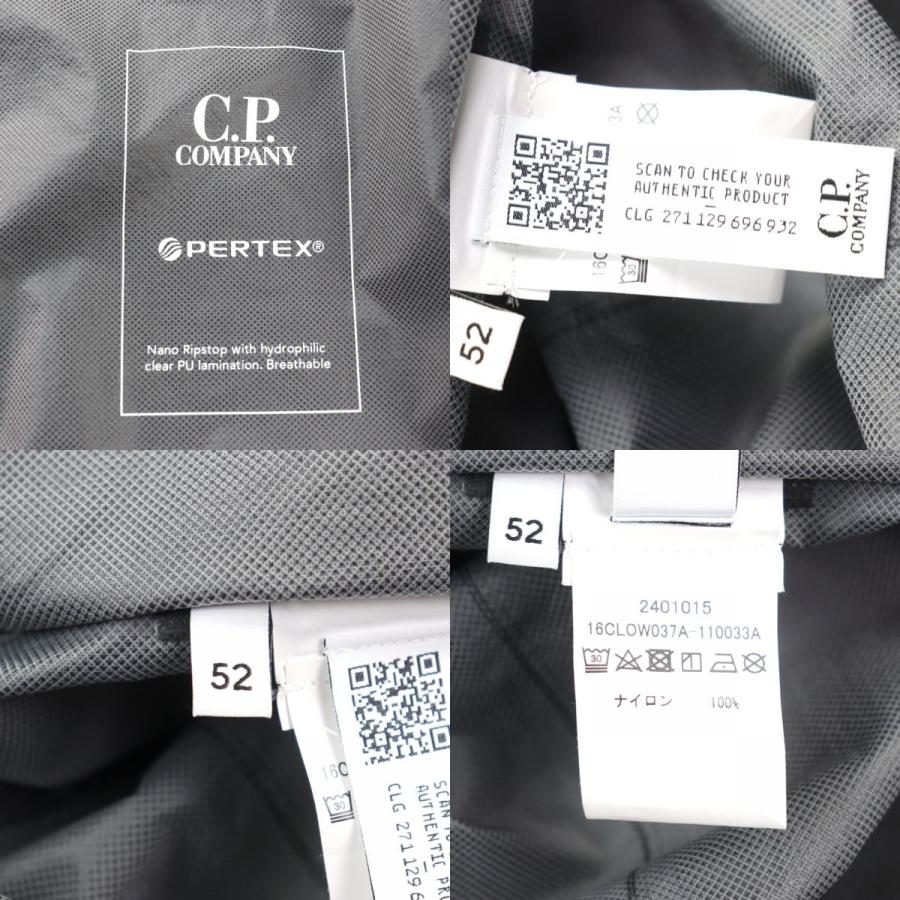 未使用品○C.P. Company シーピーカンパニー 24SS 16CLOW037A Metropolis Series Pertex Hooded Bloom Jacket ジャケット 52 正規品の画像
