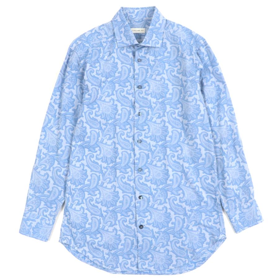 ETRO（エトロ） 美品▽ETRO 19SS コットン ペイズリー柄 ロゴ入り