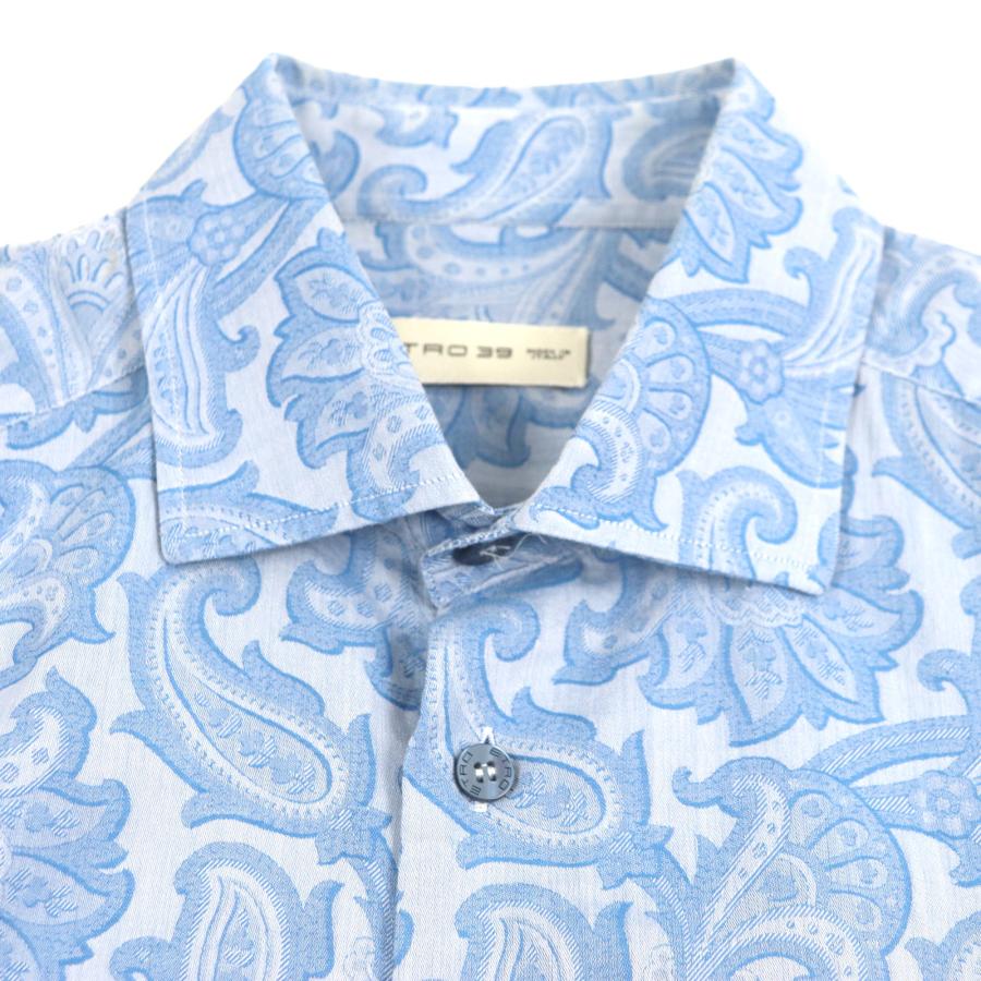 ETRO（エトロ） 美品▽ETRO 19SS コットン ペイズリー柄 ロゴ入り
