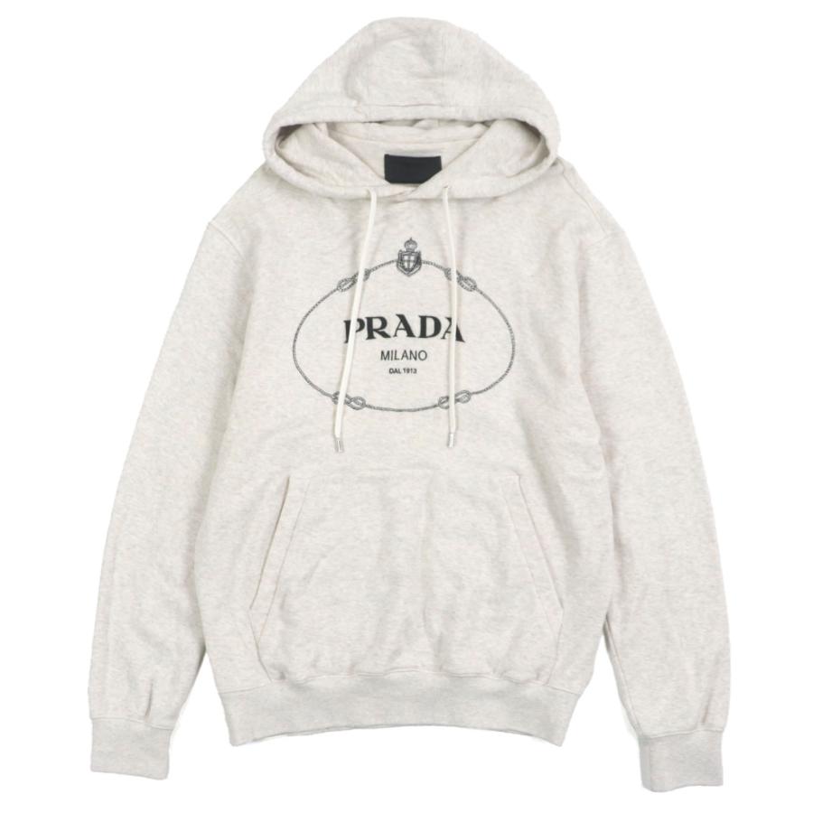 PRADA（プラダ） 美品▽PRADA 23AW UJL24B コットン100% フロントロゴ