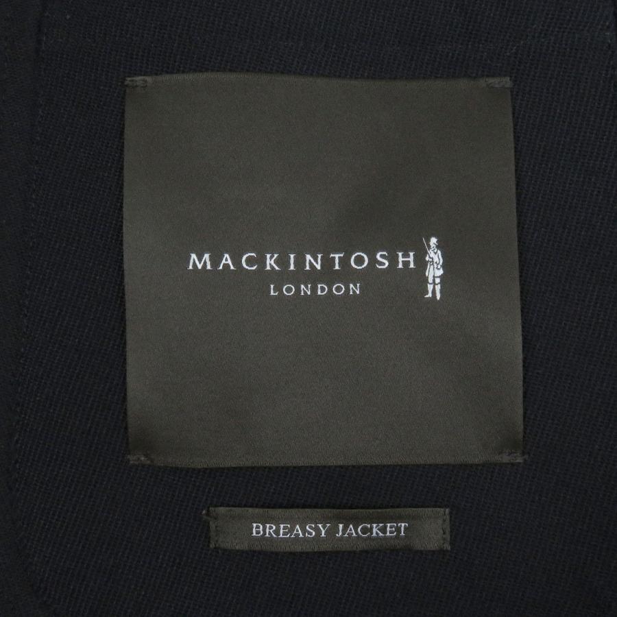 極美品 マッキントッシュ ロンドン 金ボタン シングル ネイビー 42 XL 極美品□MACKINTOSH LONDON マッキントッシュ ロンドン 金ボタン