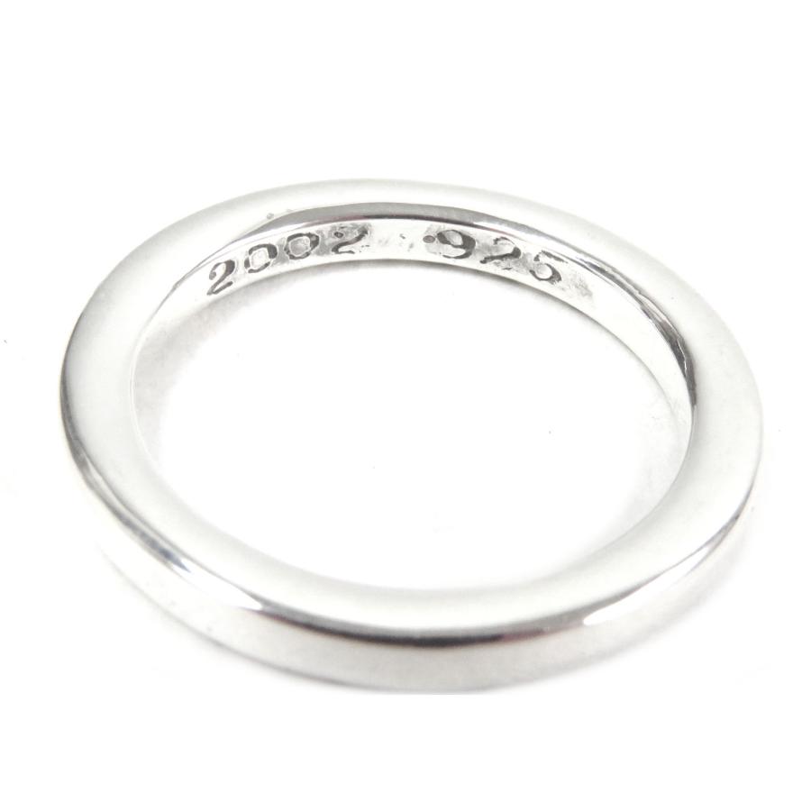 【極美品】CHROME HEARTS（クロムハーツ）NTFLリング　ペアリング 極美品□CHROME HEARTS クロムハーツ NTFL SV925 クロス ロゴ入り