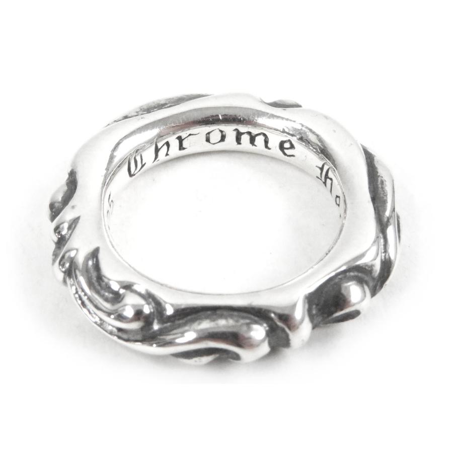 極美品□CHROME HEARTS クロムハーツ SCRL BAND スクロールバンド