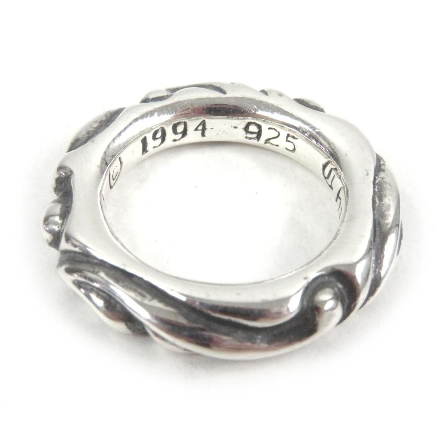 極美品□CHROME HEARTS クロムハーツ SCRL BAND スクロールバンド