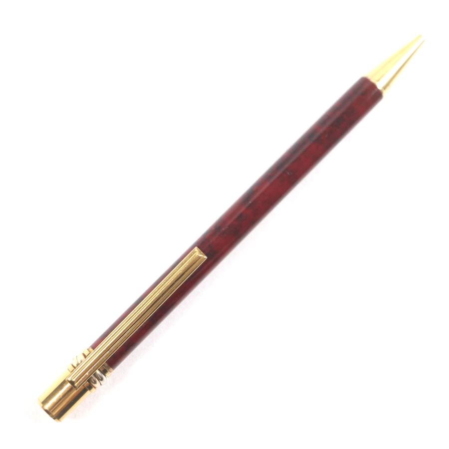 Cartier（カルティエ） 良品▽Cartier トリニティ マーブル柄 ロゴ刻印