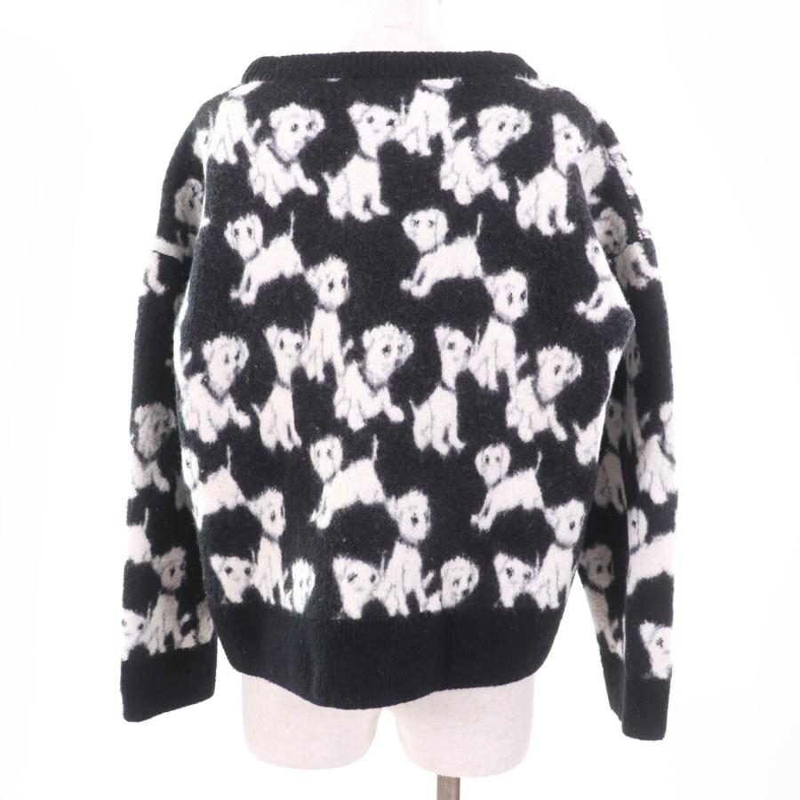 美品☆CELINE×Amy Dorian セリーヌ×エイミー ドリアン 2A96W531Q アーティストジャガード 総柄 長袖 ニット XS 正規品 レディースの画像