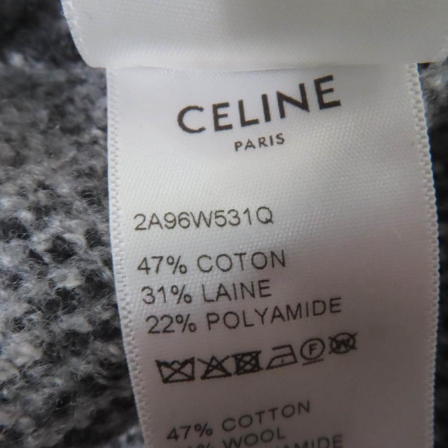 美品☆CELINE×Amy Dorian セリーヌ×エイミー ドリアン 2A96W531Q アーティストジャガード 総柄 長袖 ニット XS 正規品 レディースの画像