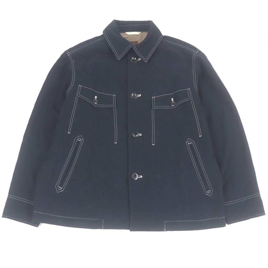 良品□PAUL SMITH COLLECTION ポールスミスコレクション カバーオール モールスキンジャケット ダークネイビー L 日本製 正規品 メンズ 良品□PAUL SMITH COLLECTION ポールスミスコレクション カバーオール