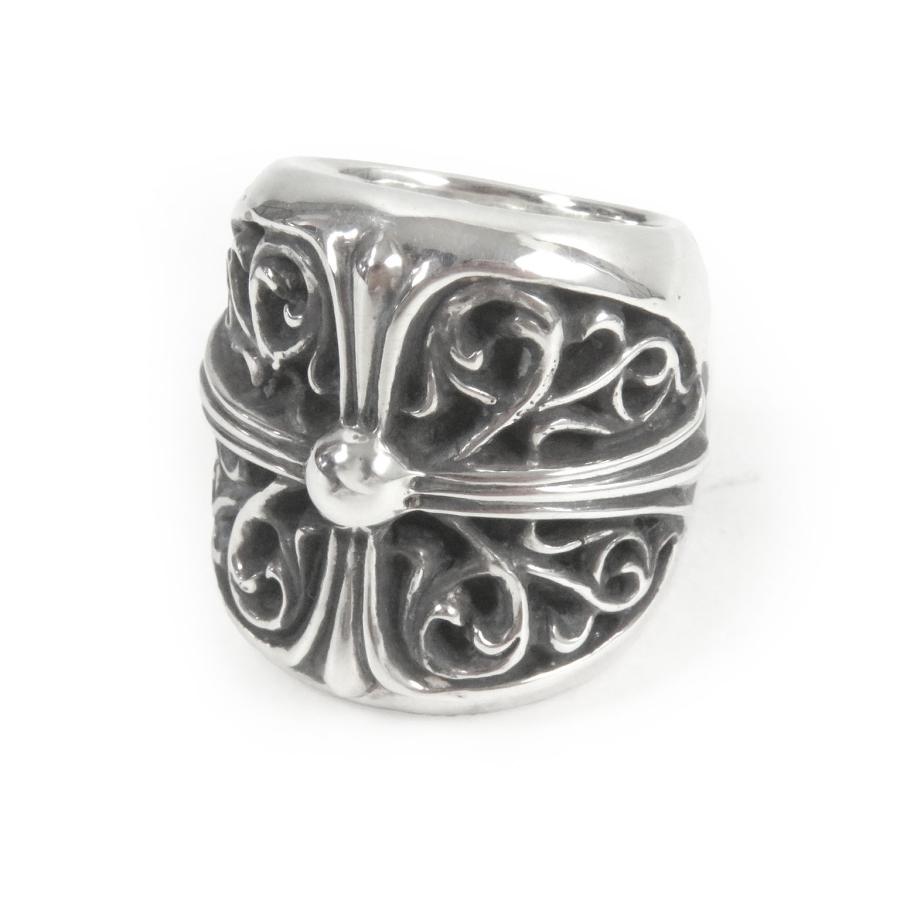 ぼ*う様 クロムハーツ クラシックオーバルクロスリング指輪17号